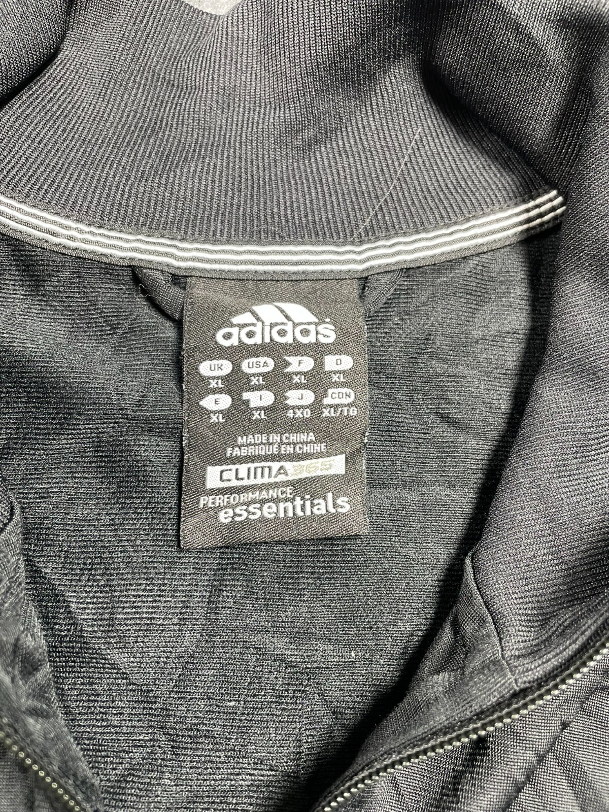 Adidas Clima365 Performance Essentials Black Trac… - image 7