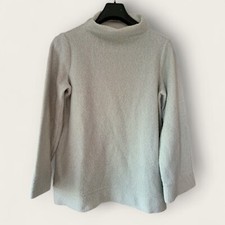 Anthropologie Saturday Sunday High Neck Sweater Blue Womens Small