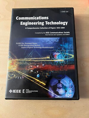 Communications Engineering Technology 3 DVD Set IEEE Society | eBay