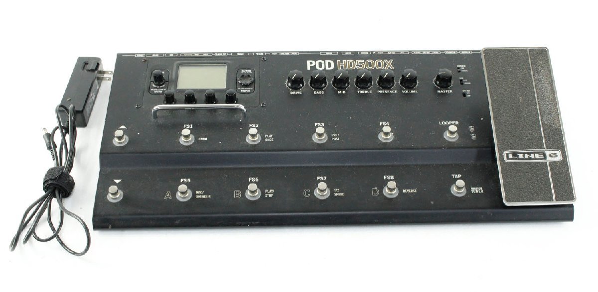 Line6 POD HD500X Multi-Effects Guitar Pedal Black Used