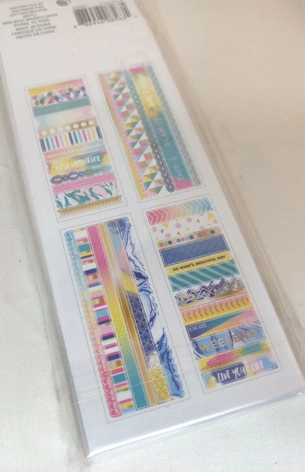 Recollections BRIGHTS 420 pieces Washi Stickers~ NEW!  - Image 3 of 4