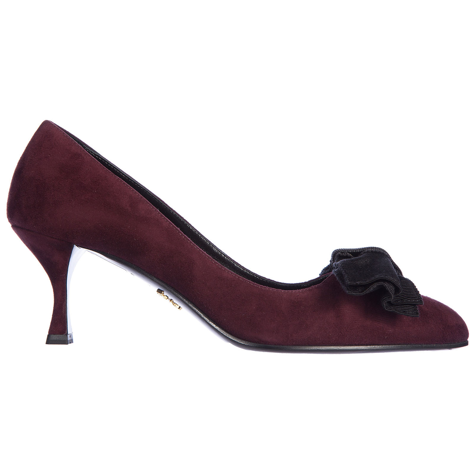 PRADA ZAPATOS DE SALÓN ESCOTES MUJER EN ANTE NUEVO FIOCCO BORDEAUX 96F PRADA ZAPATOS DE SALÓN SALÓN SALÓN ESCOTES MUJER EN ANTE NUEVO FIOCCO BORDEAUX 96F precios razonables