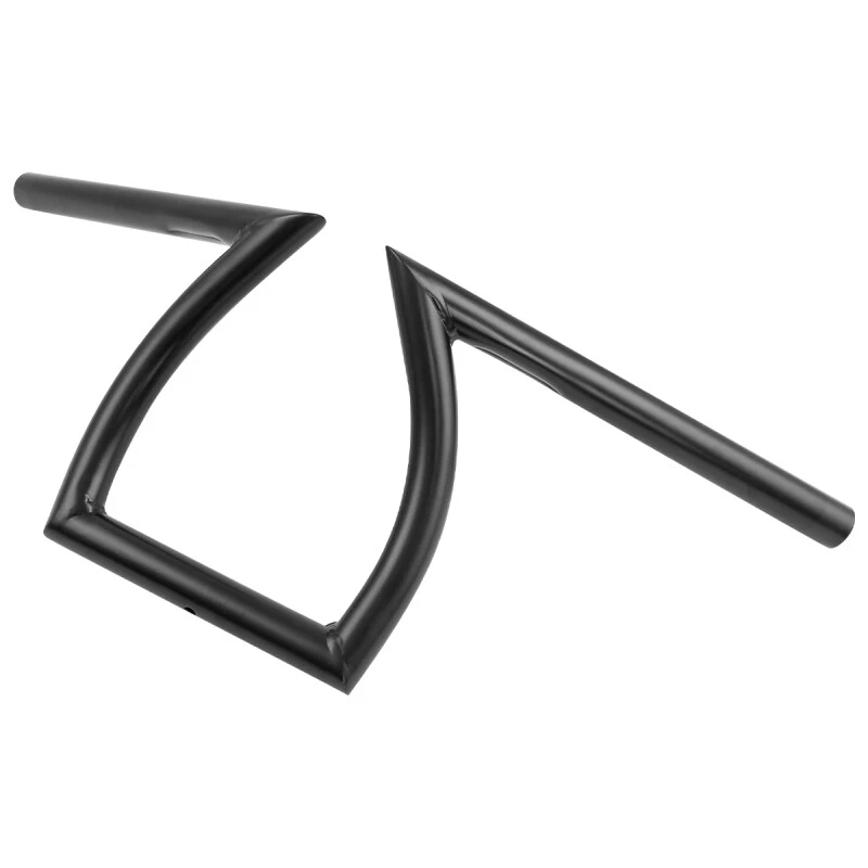 Black 1" Z-Bar Handlebar Fit For Harley Sportster XL 883 1200 Chopper Bobber - Image 4 of 4