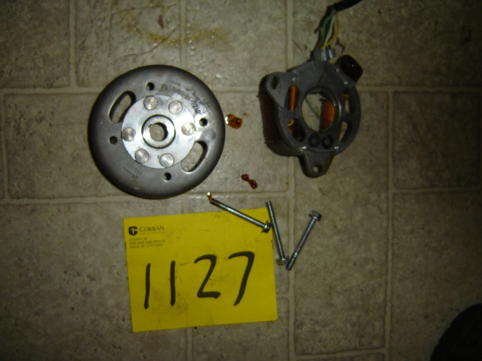  HONDA MB5 MB 50 ESTATOR Y VOLANTE 1982 Foto 2 de 2