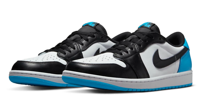 Nike Jordan 1 Retro Low Black Dark Powder Blue CZ0790-104 Men\' Size 12 Jordan 1 Retro Low OG Black Dark Powder Blue / Mens Size 13  main image 3
