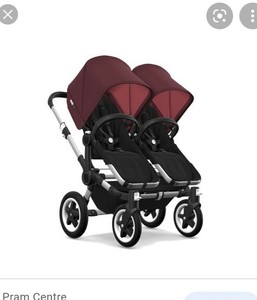 bugaboo donkey ruby red