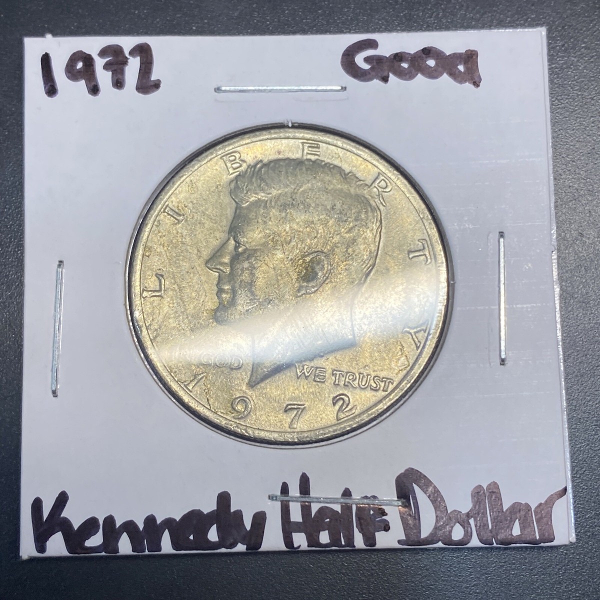 1972 No Mint Mark Kennedy Half Dollar Good Condition Coin | eBay