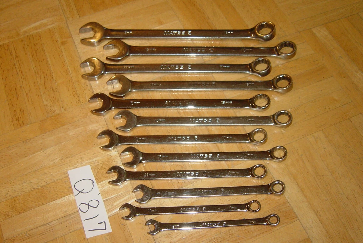 12 piece spanner sale set