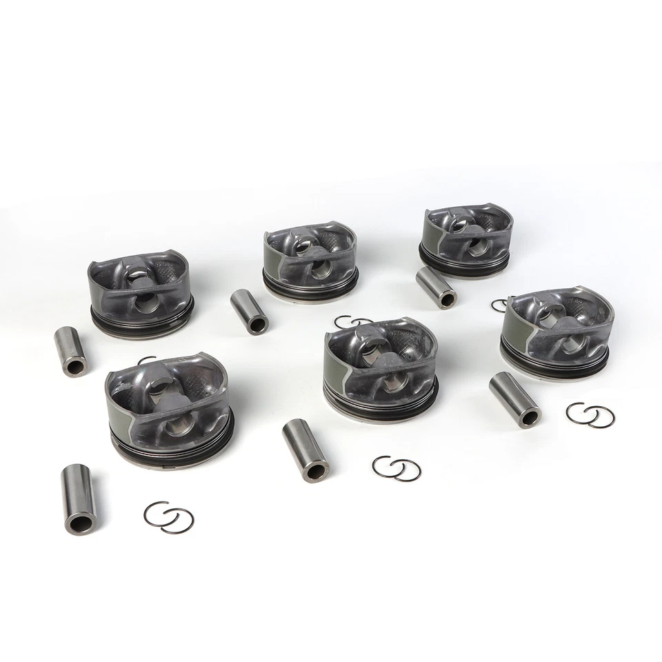 Juego de 6 pistones y anillos para Mercedes Benz ML350 C350 E350 GLK350 M272 3,5 L 92,9 mm Foto 4 de 4