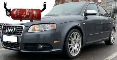 F4 Fabrication Fire extinguisher mount holder bracket for Audi A4 S4 RS4 B7 