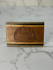 Vintage Sailing Ship Sherwood Belt Buckle
