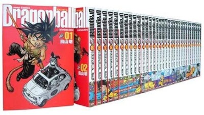 Dragon Ball Vol.1-34 Comic Manga Complete Set Akira Toriyama Japanese paperback