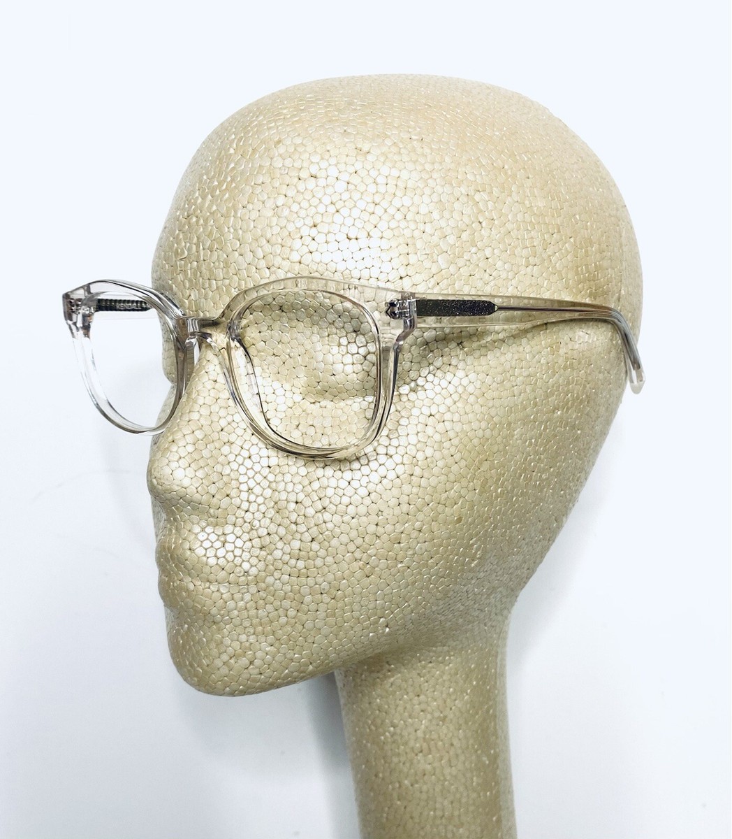 Kendall + Kylie Clear Square Glasses Kendall + Kylie Clear Wayfarer Square Glasses With Flexible  main image 4