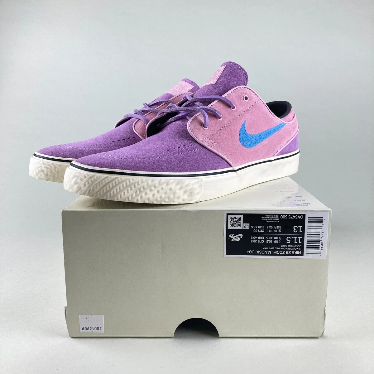 chaussure nike sb zoom janoski og+ - lilac / Noise Aqua / Soft