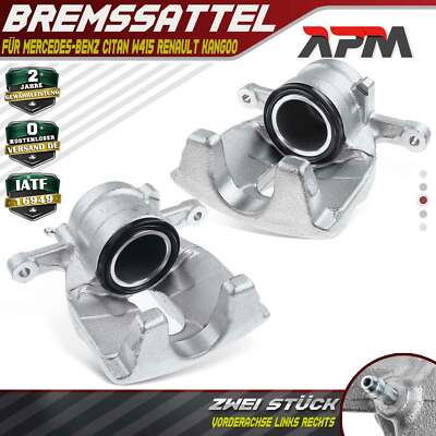 2x Bremssattel Vorne L+R für Mercedes-Benz Citan W415 Renault Kangoo KW0/1 FW0/1