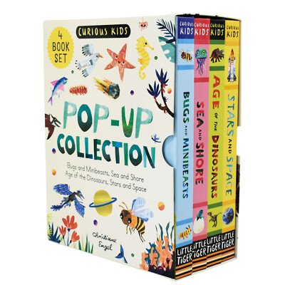 Curious Kids Pop Up Collection 4 Books Set By Christiane Engel