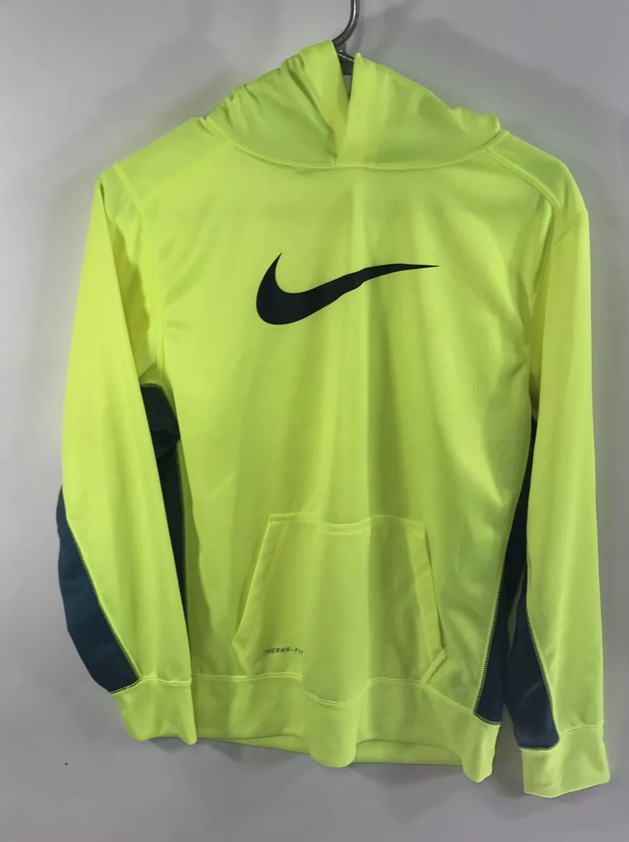 Nike hoodie 2025 neon yellow