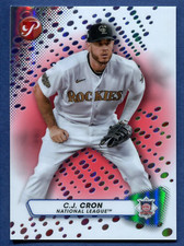 2023 Topps Pristine C.J. Cron Red Refractor #281  5/5