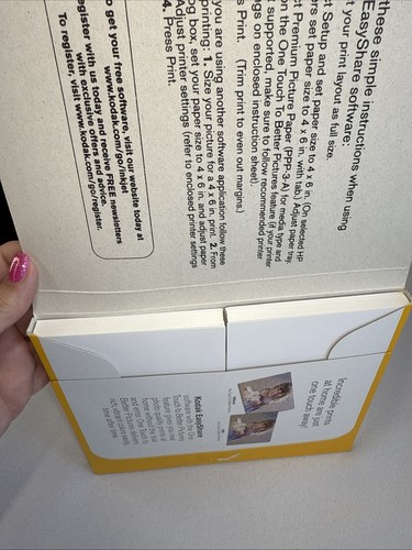 KODAK PREMIUM PICTURE PAPER 100 SHEETS - HIGH GLOSS - 4”x6” Open But Unused - 第 3/4 張圖片