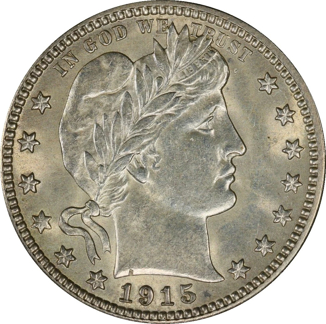 1915 Year Barber Quarters (1892-1916) for sale | eBay
