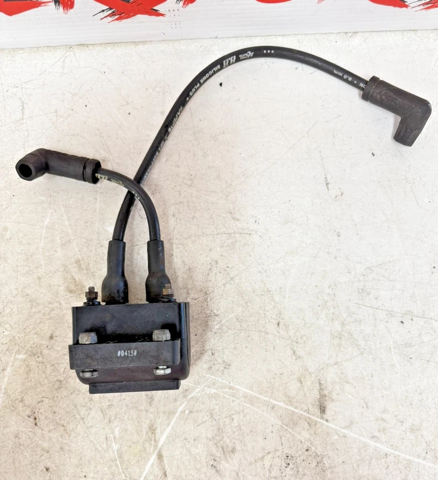 1997 HARLEY DAVIDSON SOFTAIL OEM Ignition Coil +  Accel Spark Plug Wire - Image 2 of 4