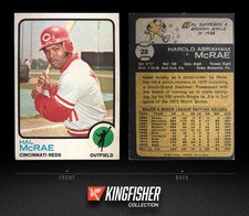 Hal McRae 1973 Topps #28 Cincinnati Reds