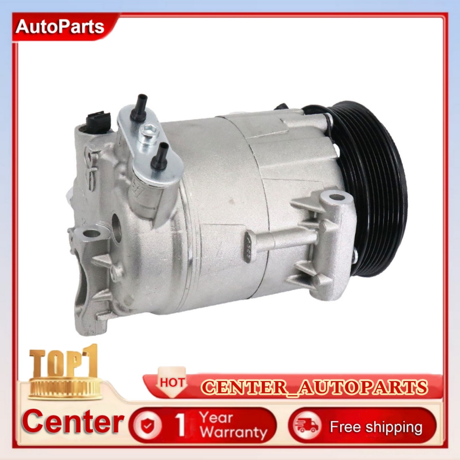 Maserati Quattroporte 2014-2019 Compressor with bracket P/N 308715