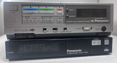 Panasonic Portable Omnivision VHS Recorder PV-9000, PV-A860