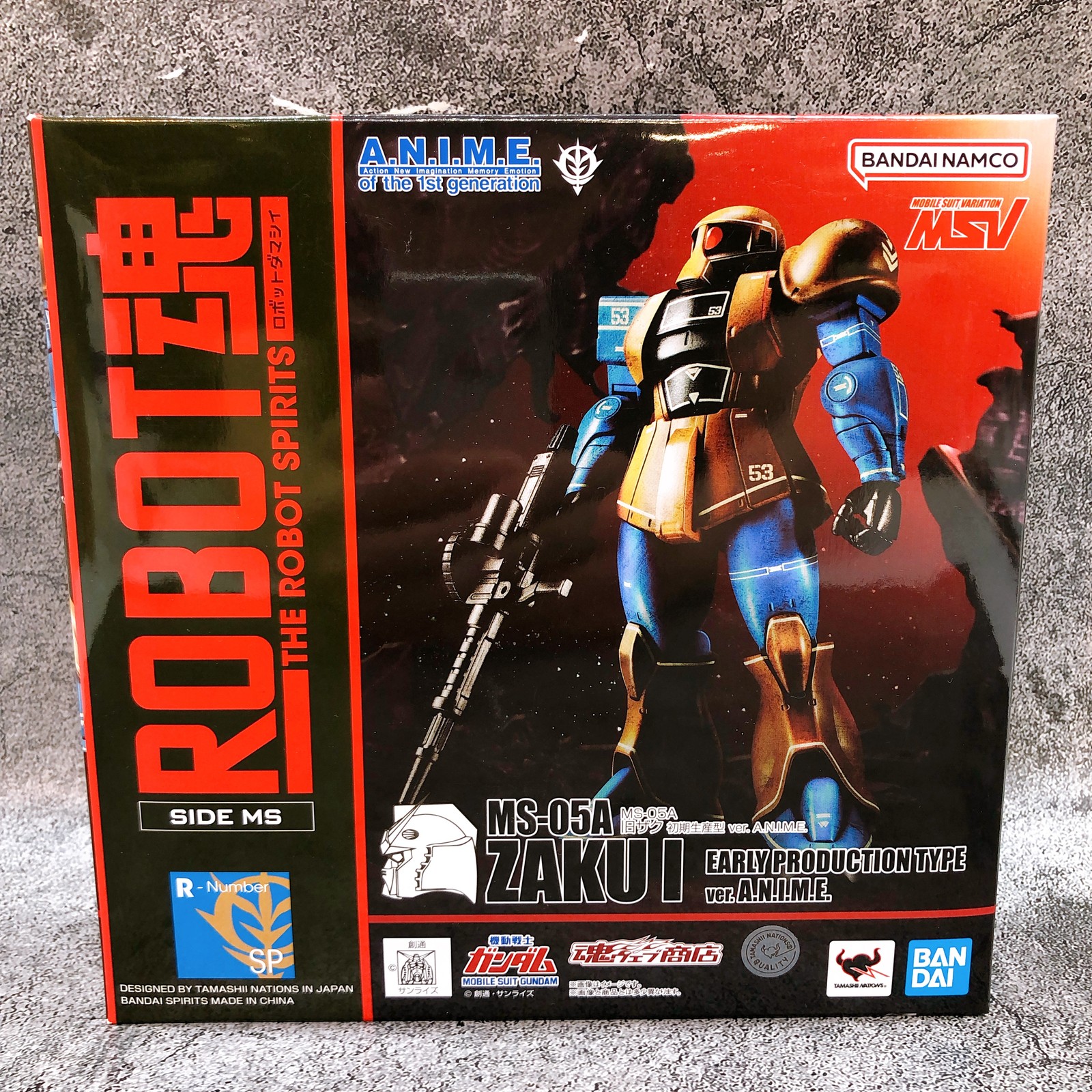 Robot Spirits MS-05A Zaku I Early Production Type ver. A.N.I.M.E. Bandai Japan