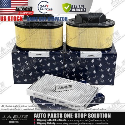 Genuine Air & AC Filters for Maserati V6 Gas Ghibli Quattroporte & Levante