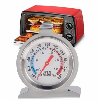1pc Stainless Steel Oven Cookware Thermometer Barbecue Thermometer 50~300 