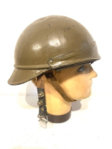 New Listingfor military_collectors lFrench helmet Adrian era WW1 WW2 TANKER