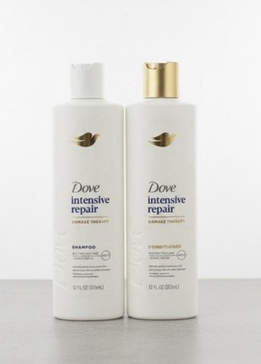 Dove Intensive Repair Shampoo & Conditioner Set - Damage Therapy 12oz Du