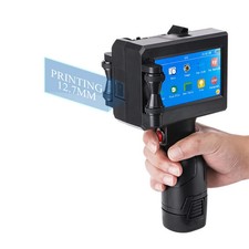 Portable Inkjet Printer Date Code Expiry Date and Barcode for Cardboard