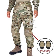 KRYDEX Gen3 Combat Trousers  Knee Pads Tactical Pants Airsoft Como Size 30W-40W