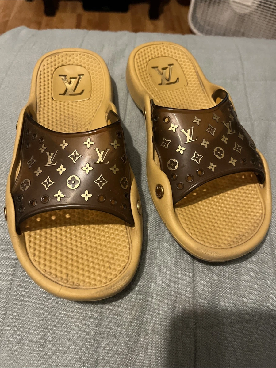 Louis Vuitton Rubber Sandals for Women for sale | eBay
