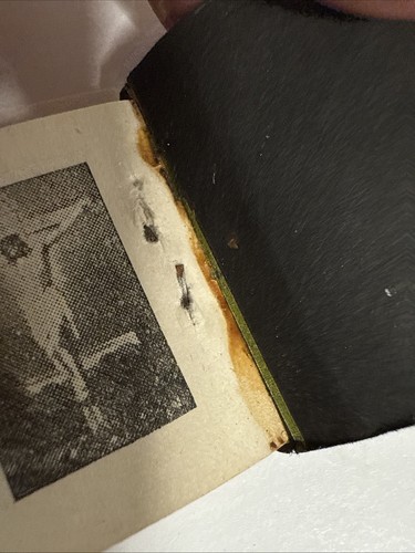 1920s Vintage TINY Small MINIATURE NEW TESTAMENT HOLY BIBLE USA - Picture 14 of 14