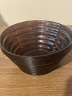BLENKO Glass Co Pyramid Step Bowl 6.5" x 3” Amethyst  960S 1990’s