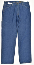 Dickies Men's Carpenter Jeans Size 38x34 Rinsed Blue Denim Work Pants NWT