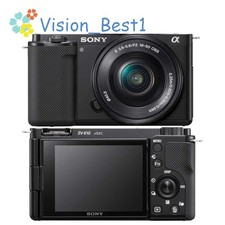 Sony Alpha ZV-E10 Mirrorless Digital Camera with 16-50mm Lens 24.2MP Black