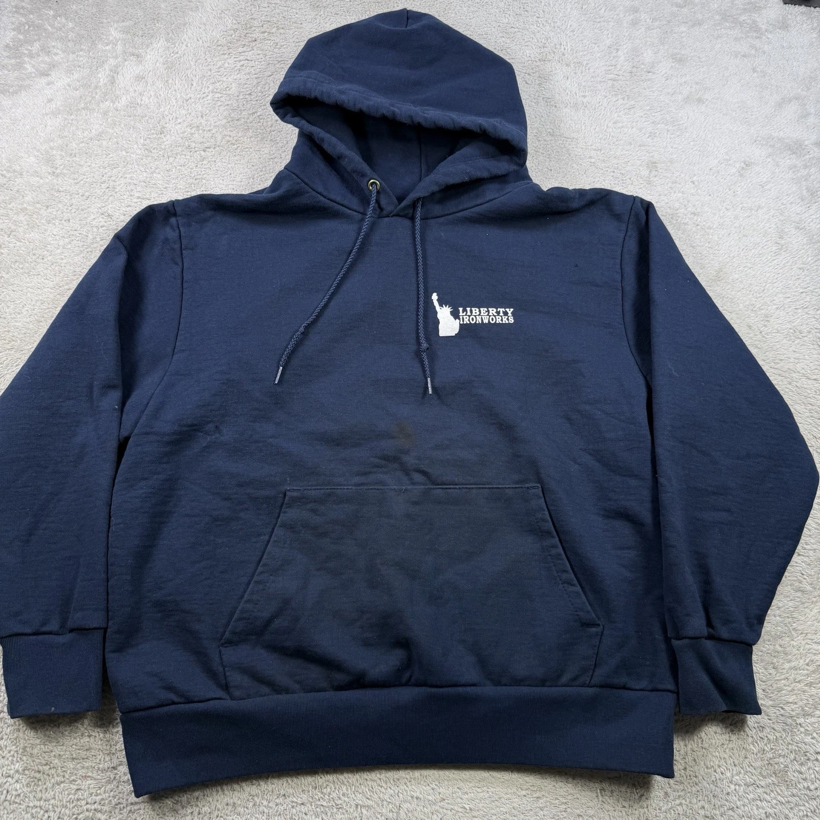 Vintage Camber Hoodie Mens XL Navy Thermal Waffle Lined USA Made Heavy Workwear
Opens in a new windo