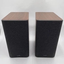 Polk Audio Reserve R100 Small Bookshelf Speaker for Dynamic Walnut Brown