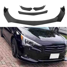 For Subaru Legacy 2009-2021 Carbon Fiber Front Bumper Lip Spoiler Splitter Kit