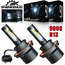 For FORD ECONOLINE E150-E450 2008-2016 - 9008 LED Headlight Bulbs Dual Beam F5L