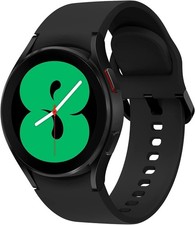 Samsung Galaxy Watch 4 Black 4G Bluetooth 40mm Black Sport Band (UK Version)