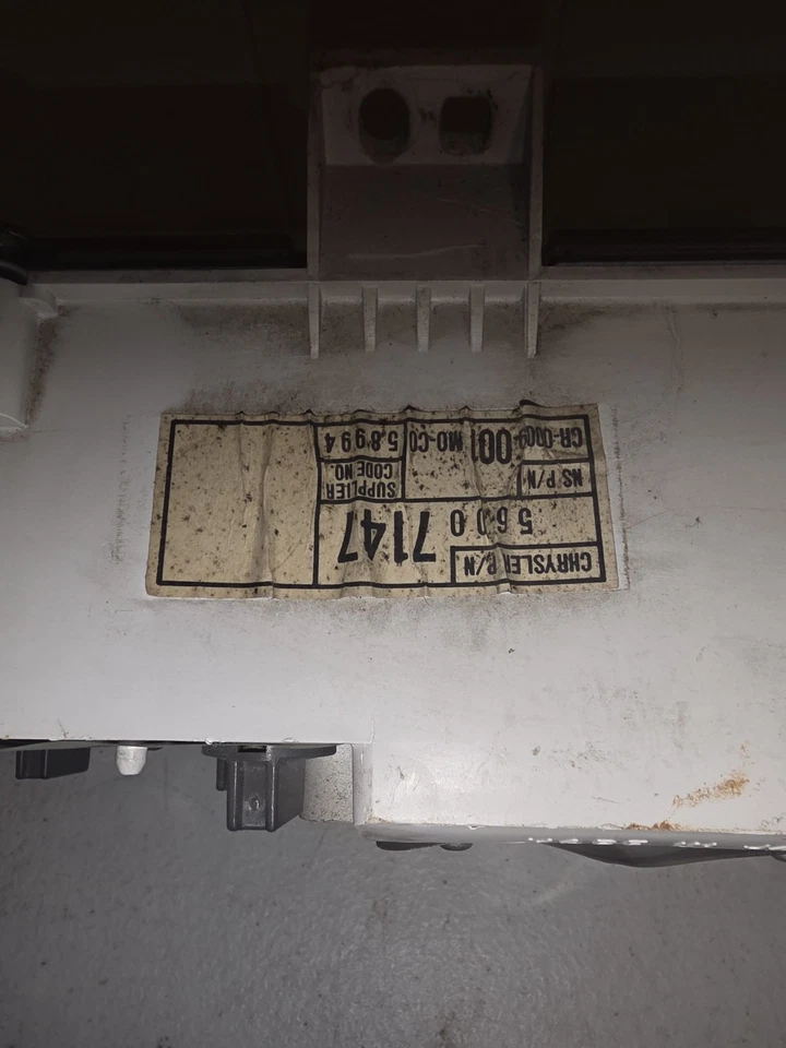 Jeep Cherokee 1991-1996 velocímetro calibre 6 racimo fabricante original sin probar 211 k millas Foto 4 de 4