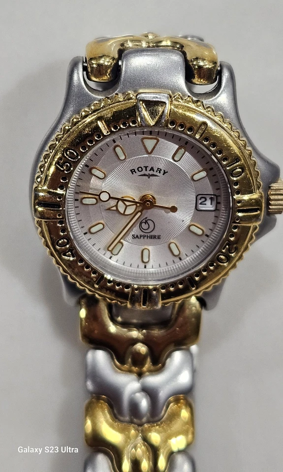 Relojes de pulsera vintage para mujer cuerda manual giratorios acero inoxidable estado de funcionamiento Foto 3 de 4