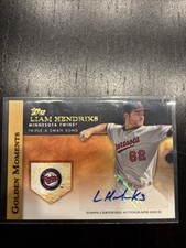 2012 Topps Golden Moments Liam Hendriks Auto