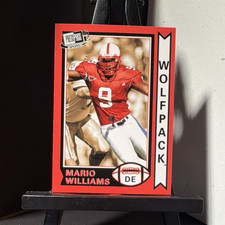 2006 Press Pass SE - Mario Williams NC State Wolfpack Old School OS 13/27