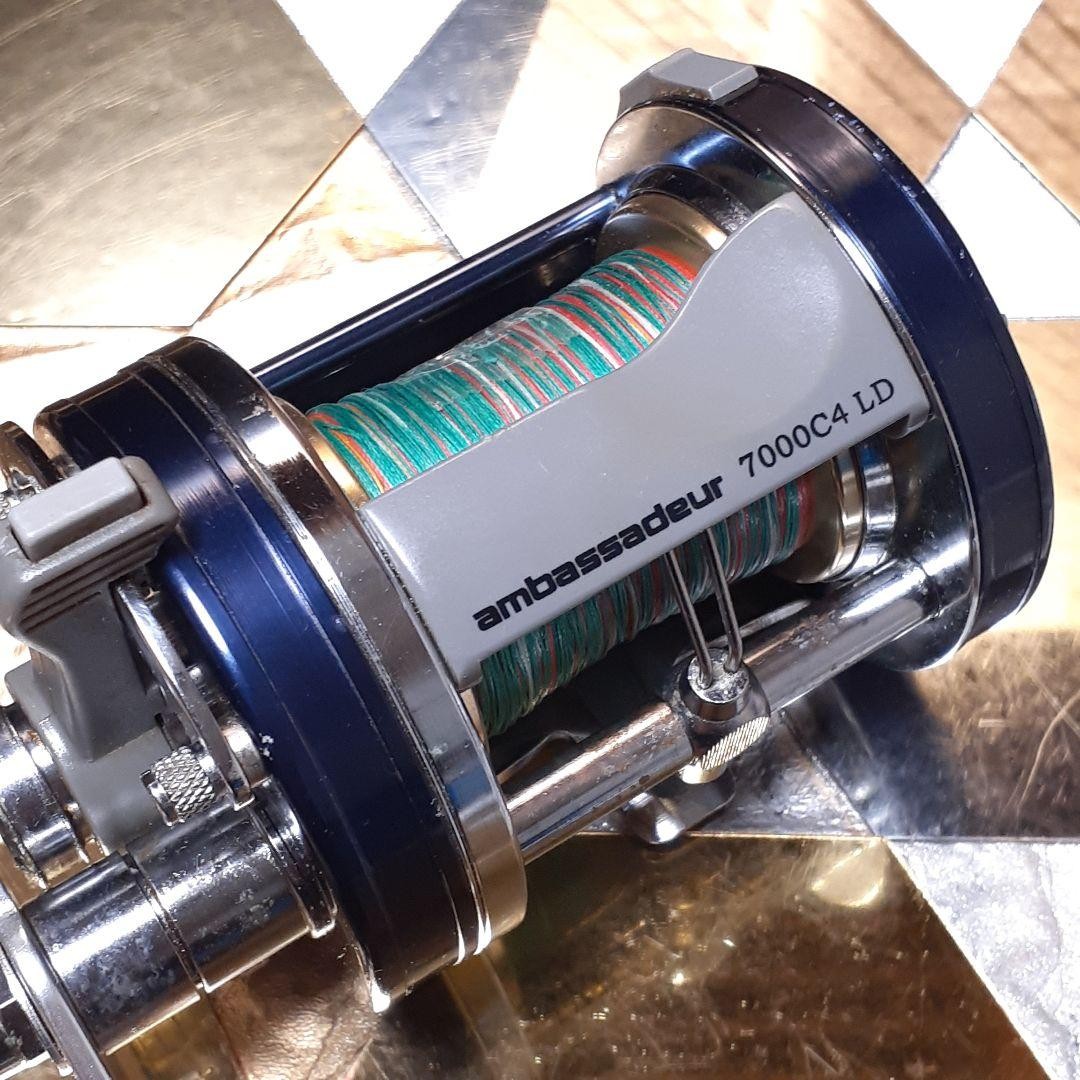 Abu Garcia ABU Ambassador 7000C4 LD Lever Drag Reel Vintage | eBay